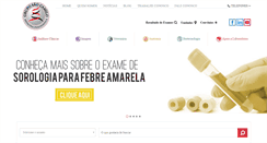 Desktop Screenshot of laboratoriosaocamilo.com.br